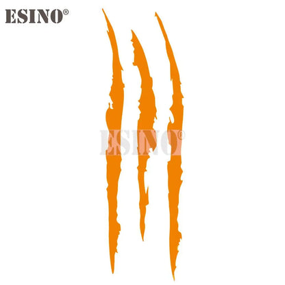 Car Styling Ghost Claw Scratch Stripe Marks Headlight Decal Vinyl Decal Auto Body Decorative Stickers PVC Carving Vinyl Decal