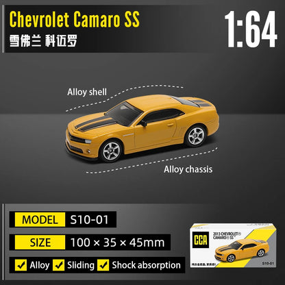 CCA 1:64 Porsche 911 GT2 RS BMW X5M Audi, Ford, Nissan Collection Full body Alloy Manufacturing Die Casting Car Model Toy Car