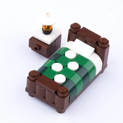 Medieval Scene Building Blocks Castle Street View Winery Tavern Loom Stove Leather Drying Rack Shooting Range Cannon Bricks Toys
