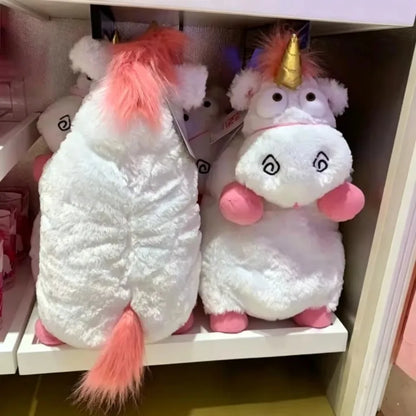 Minions Big Size 56cm & 40cm Unicorn Movie Plush Toy Anime Peripheral Soft Stuffed Doll Cute Room Ornament Birthday Gift For Kid