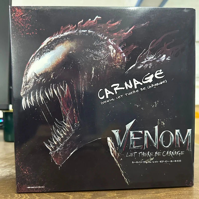 SHFiguarts Venom Red Venom Carnage Action Figure Shf Venom 2 Let There Be Carnage Anime Figure Model Doll Toy Birthday Gifts