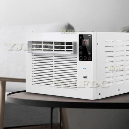 Car 110-220V Portable Air Conditioner Energy Saving 280W Mini Mobile AC with Remote Control for Home Dorm Office Camping Caravan