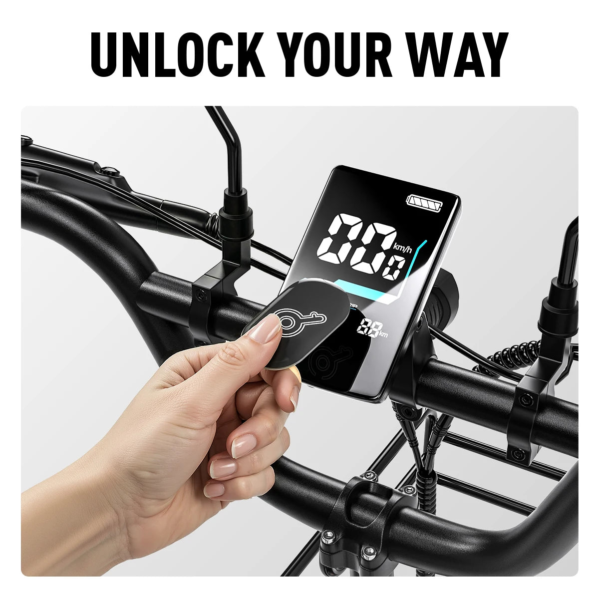 Electric Tricycle 750W Motor 48V 20AH Remover Lithium Battery Foldable 3 Wheel Electric Bike 16 Inch Fat Tire 100km Ebike