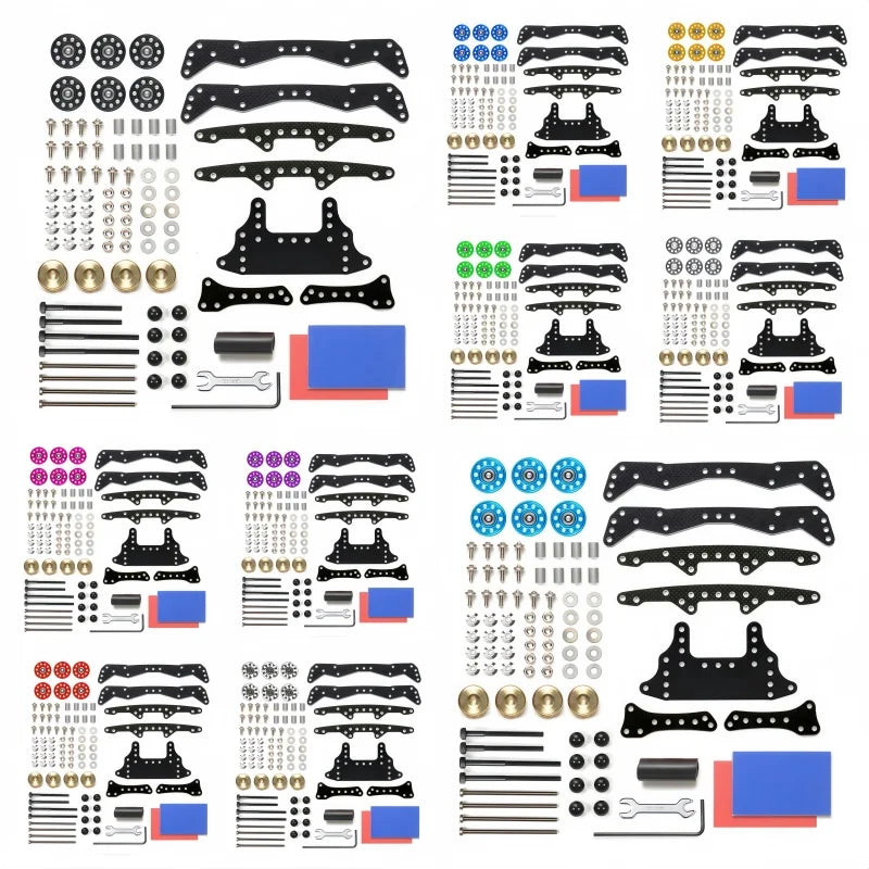 Tamiya Four-Wheel Drive Vehicle VZ Chassis Self-Made Upgrade And Modification Kit for Model Enthusiasts