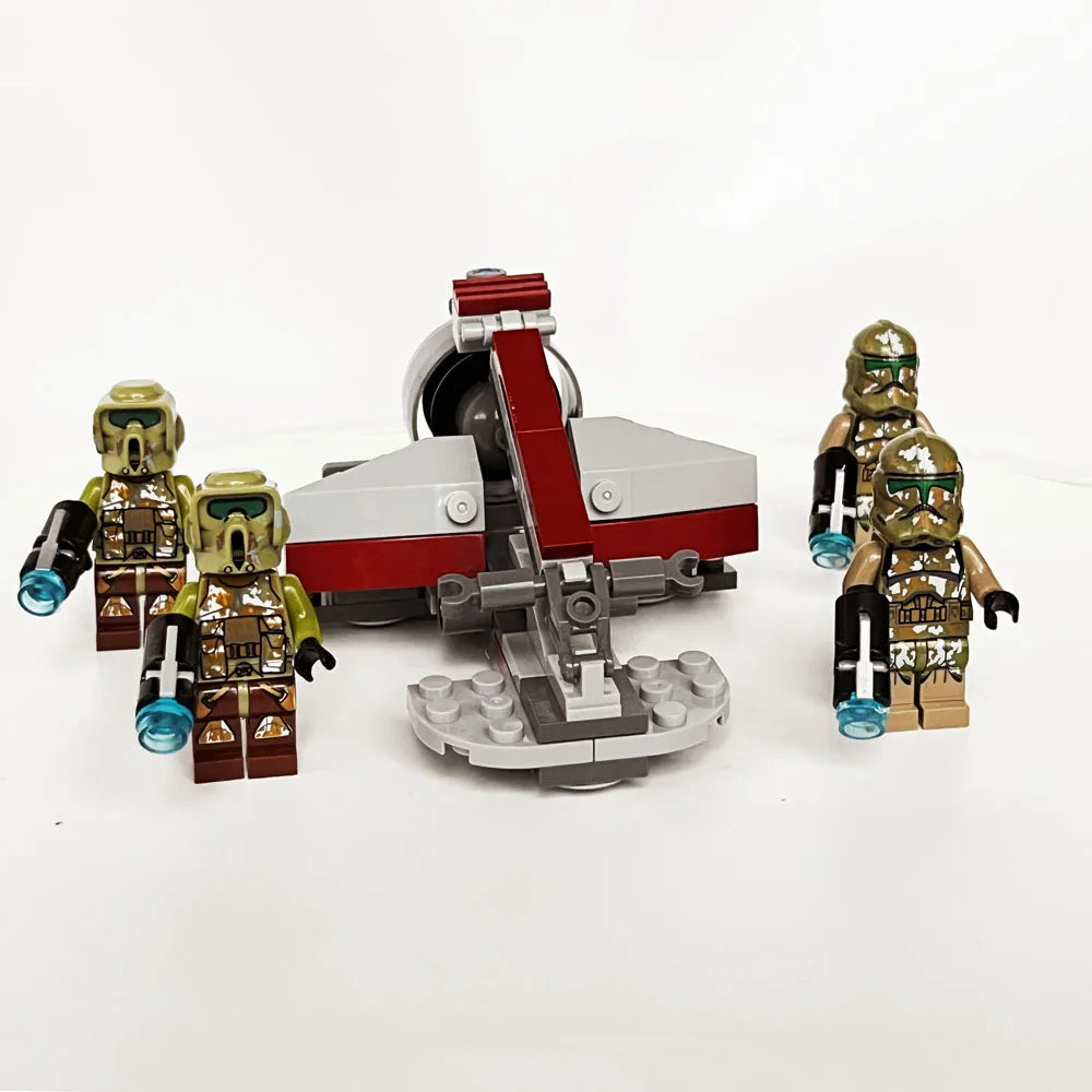 Limited Edition Star Wars Elite Clone Troop and Assault Robot 9488 with Mannequin Boy Assembled Model
