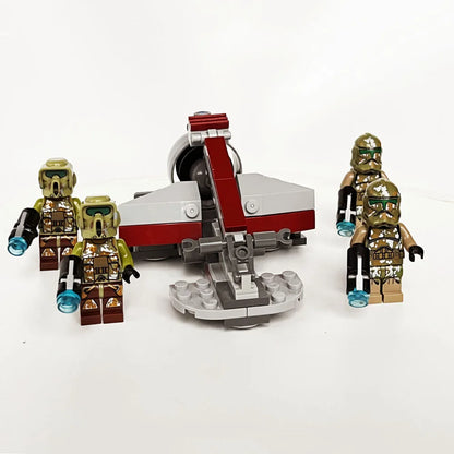 Limited Edition Star Wars Elite Clone Troop and Assault Robot 9488 with Mannequin Boy Assembled Model