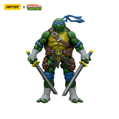 [IN STOCK][Available in Asia]JOYTOY TMNT Action Figures 1/18 Michelangelo Donatello Leonardo Raphael Anime Figures Toys Model
