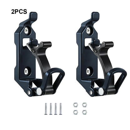 2PCS Shovel Mount For Roof Rack Brackets Shovel Mount Mount Accessories Wall Mounting Durable Orange