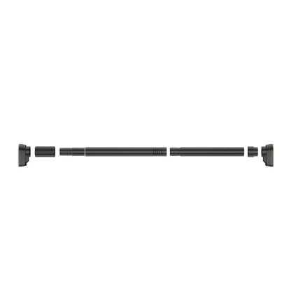 Adjustable Stainless Steel Shower Curtain Rod Clothes Drying Rack No-Drill Telescopic Pole for Laundry Room Bathroom