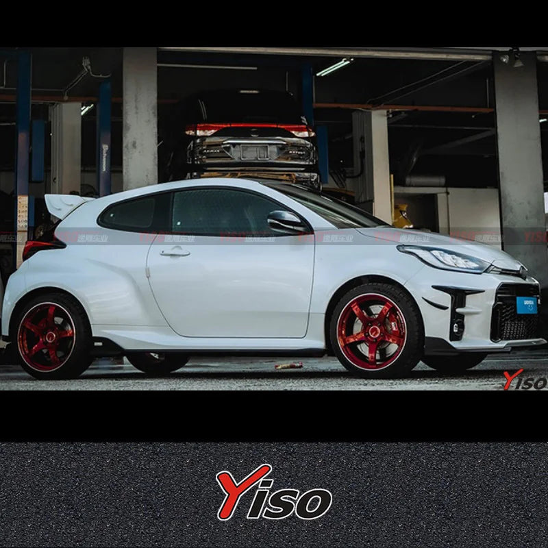 Suitable for YARIS GR MXPA12 TOMS Front Spoiler Modified Encirclement Carbon Fiber TOMS Front Lip