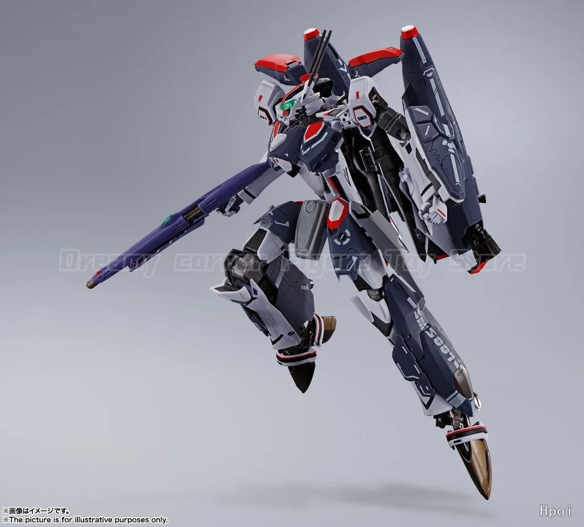 【In Stock】BANDAI DX Chogokin VF-25F Macross F Super Messiah Valkyrie Finished Mecha