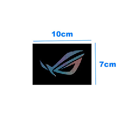 MOD PC Case/GPU/SSD ARGB Lighting Panels 5V 3pin AURA SYNC,ROG Gaming Cabinet Decoration Plate