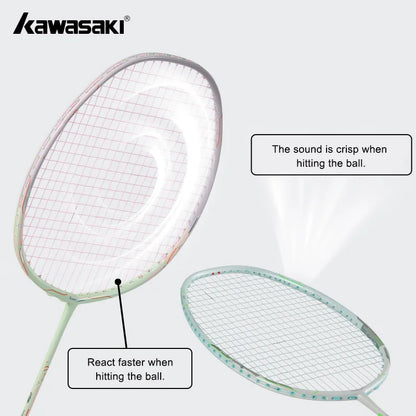 Kawasaki ELITE-65 Badminton String 0.65mm High-quality Elasticity Crisp Sound Badminton Accessory String