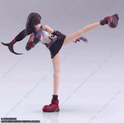 In Stock SQUARE ENIX Final Fantasy VII BRING ARTS Action Figures Cloud & Tifa