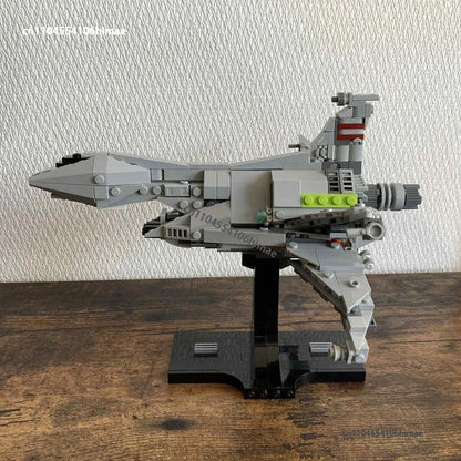 NEW Star Fox Great Fox Midi-Scale Building Block Model DIY Spaceship Military Sci-fi Movie Assembly Brick Kid Toy Christmas Gift