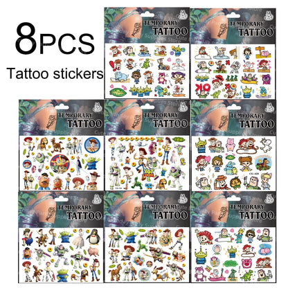 Toy Story Party Decorations Cup Plate Napkin Slap Bracelet Cake Topper Birthday Party Favors Reward Prizes Party Supplies