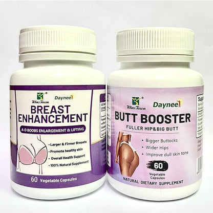 2Bottle Buttocks and  breast pills