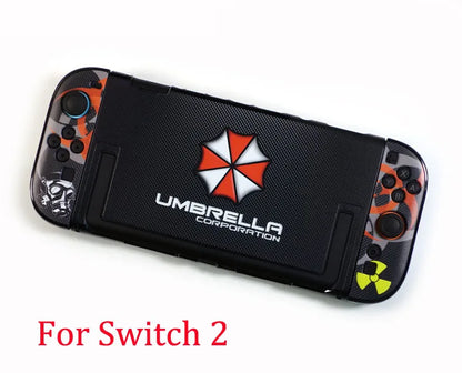 Crystal Clear Hard Case for Nintendo Switch 2, Full Body PC Shell Protector, Front & Back Cover for NS2 Joy-Con Controller