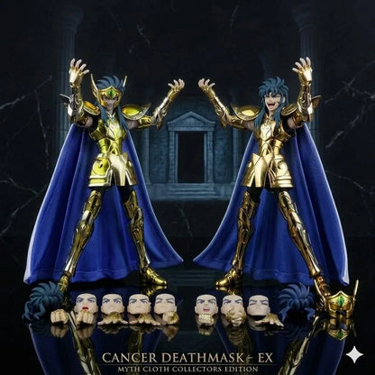 【In Stock】 Saint Seiya MST Myth Cloth EX Diecast Metal Armor Gold Saint Aquarius Camus Action Figure Collection Toy Gift