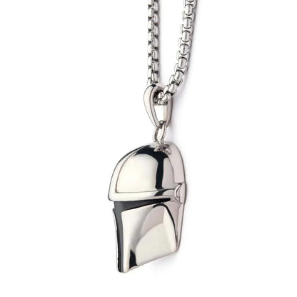 "Star Wars" Mandalorian Helmet Necklace Highly Attractive and Versatile Holiday Gift Fashion Accessory
