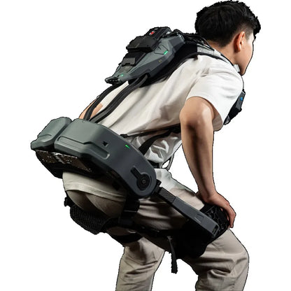 High-strength industrial material waist support exoskeleton FIT-HV for heavy lifting and short-distance transportation