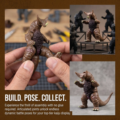 Bandai Ultra Kaiju Series Monster World Gomora Mini Figure - Collector's Gift for Ultraman Fans - Perfect for Party Decor