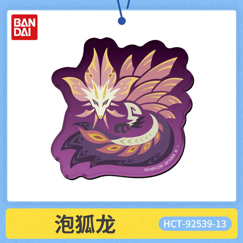In Stock New Monster Hunter Refrigerator Magnet Fridge Decoration Collectible Creative Model Toys Anime Periphery Friend Gift