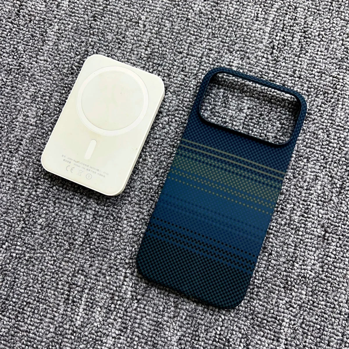 Slim Frameless Carbon Fibre Sunset PC For Magsafe Magnetic Case For iPhone 17 Air 16 Plus 15 14 13 12 Pro Max Shockproof Cover