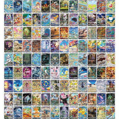 1 Box Pocket Series Mew Charizard Giratina Lillie English Random Flash Card Classic Game Anime Collection Cards Gift Toy