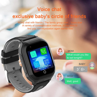 Wonlex Kids Smart Watch 4G GPS WIFI Location Tracker SOS Video Call KT24S Children's Smartwatch IP67 Waterproof Smart Baby Watch