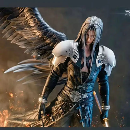 New Fantasy Sephiroth Angel Gk Statue Game Peripheral Figure Model Desktop Decoration Ornament Toys Birthday Gifts
