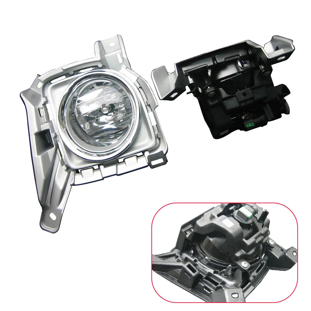 For Toyota Land Cruiser FJ-200 2013-2014 Car Fog Lights with Wiring Harness Daytime Running Lights Car Accessories