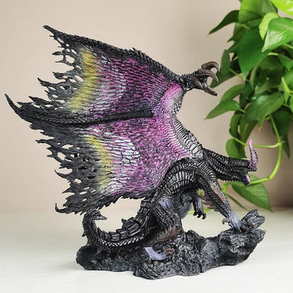 18cm Monster Hunter World Gore Magala Game Figure Model Statue Boys Collection Desktop Decoration Ornament Lights Toys Gifts