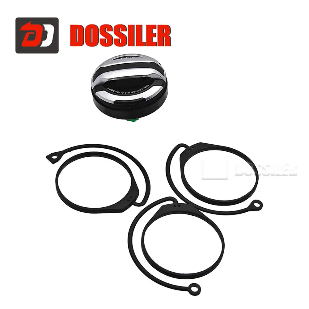 971044251 Dossiler For Porsche Macan Cayenne Panamera 911 718 ABS Fuel Tank Cap Filler Cover 971044261 Auto External Accessories