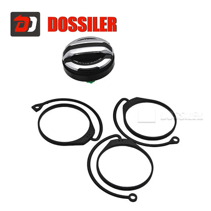 971044251 Dossiler For Porsche Macan Cayenne Panamera 911 718 ABS Fuel Tank Cap Filler Cover 971044261 Auto External Accessories