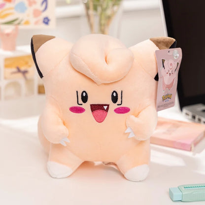 Newest Pokemon Collection Plush Kawaii Pikauchu Scorbunny Sprigatito Gengar Stuffed Doll Charizard Lapras Xmas Toys Gifts