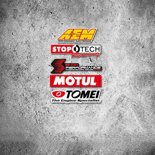 Car Sticker Vinyl Sticker for Sponsor AP Racing TUNED Modification Symbol Sponsor Modified Decal Auto Graphic