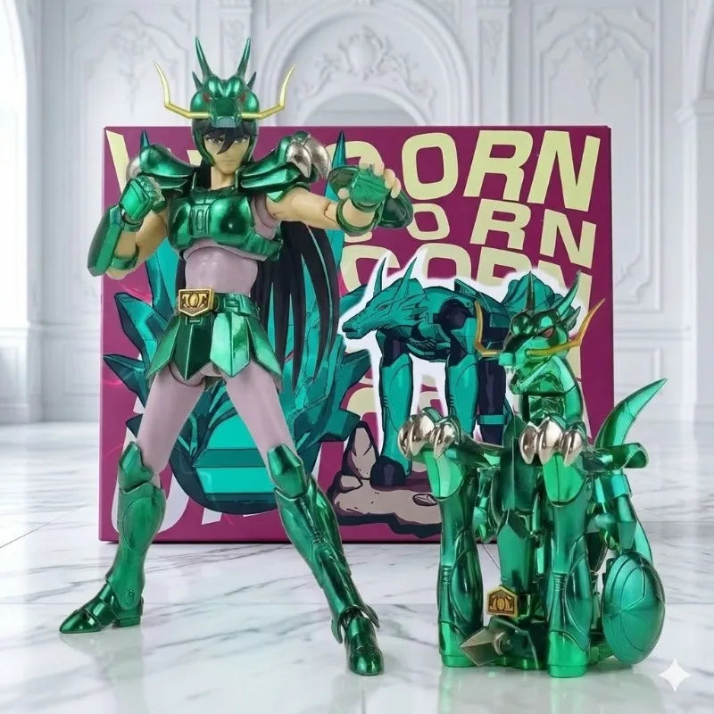 9-hour Dispatch Saint Seiya GT Dragon Shiryu V1 Metal Armor Myth Cloth EX  Bronze Knights of the Zodiac Metal Armor Action