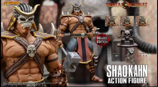 In-stock StormToys Mortal Kombat Shao Kahn 2.0 1/8 Action Figure Model Collectible Gift