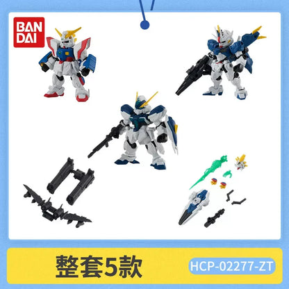 Bandai Gashapon Original Mobile Suit Ensemble (MSE) Gundam RX-78-2 Strike Hi-Nu Wing Astray ZZ Barbatos Assemble Model Kit