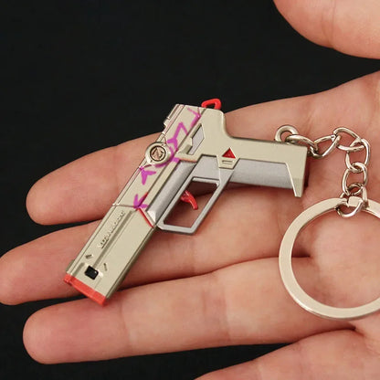 Valorant Melee Reaver 2.0 Karambit Knife Metal M4 Game Peripheral Samurai Sword Alloy Model Keychain Pendant Gifts Toys