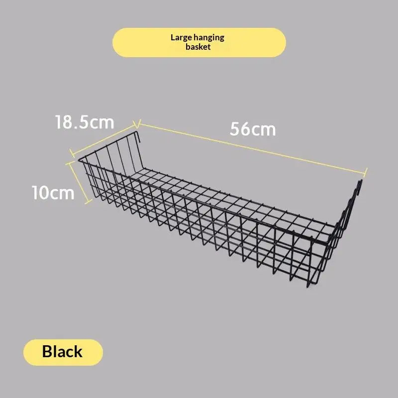 DIY Iron Grid Flower Pot Hanging Shelf Wall Art Mounted Frame Mesh Display Rack Home Decoration Metal Decorative Storage Basket