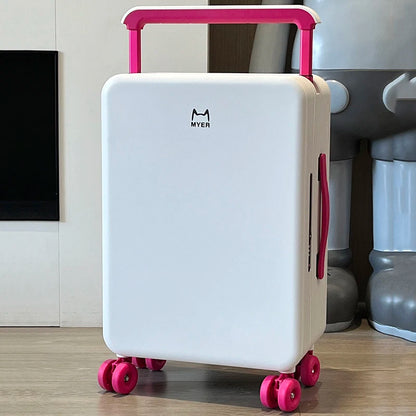 COLENARA 20"24Inch Suitcase High-quality ABS + PC Boarding Box Women's Trolley Case Students Password Box Men's Cabin Luggage