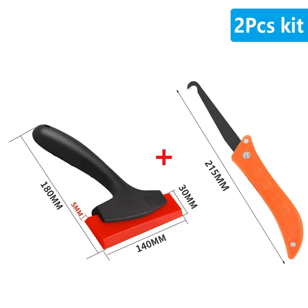 1-10Pc Multifunction Tile Gap Filling Cleaning Scraper Shovel Grout for Car Film Glass Snow Ice Trowel Remover Construction Tool