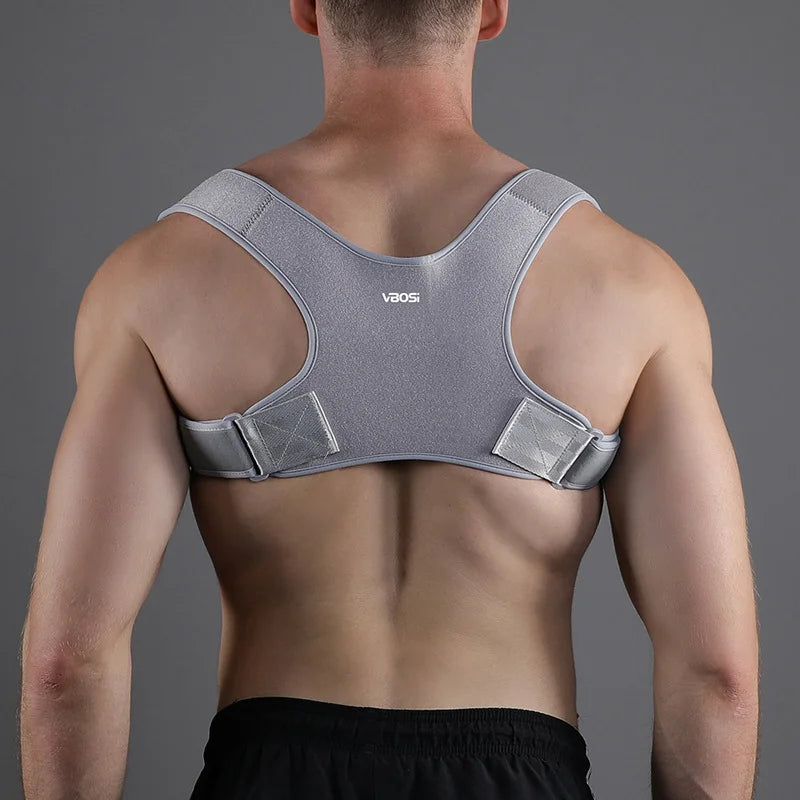 VBOSI Invisible Posture Corrector for Men Women Adjustable Breathable Back Brace Shoulder Support Straightener for Hunchback Cor