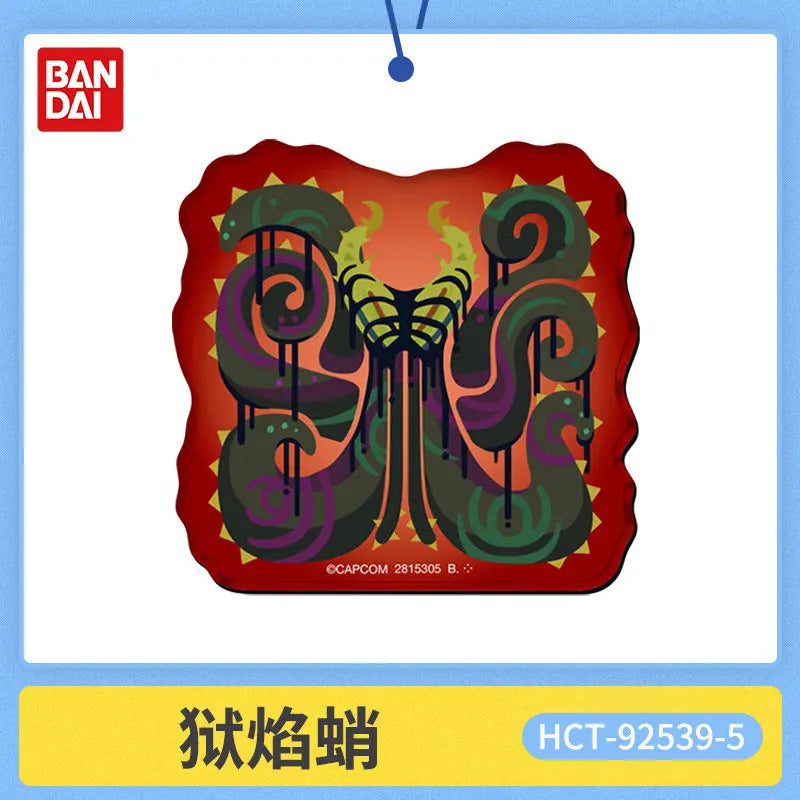 In Stock New Monster Hunter Refrigerator Magnet Fridge Decoration Collectible Creative Model Toys Anime Periphery Friend Gift
