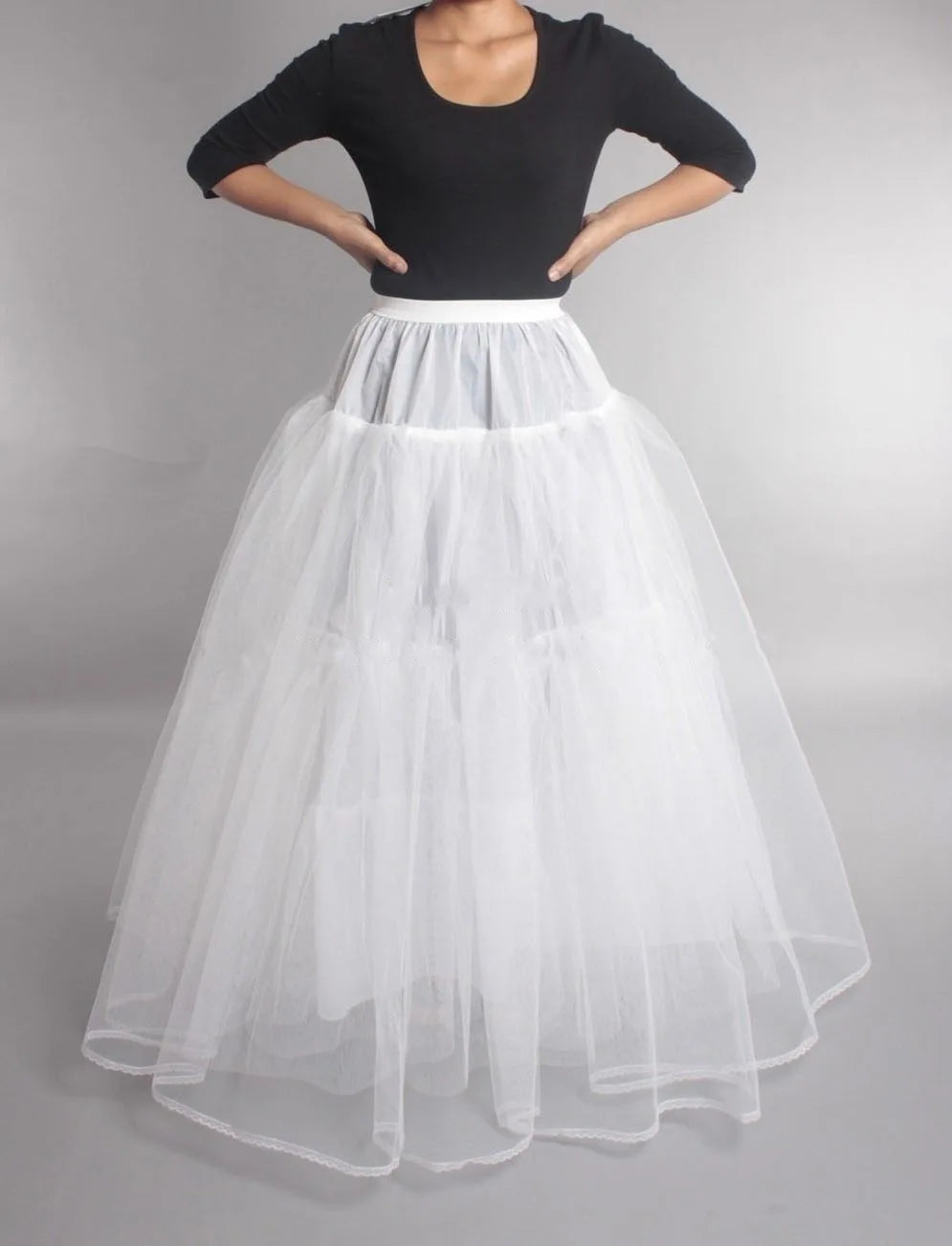 Hot Bridal Wedding Petticoat Underskirt Prom Plus Size Hoop Crinoline 12 Styles Customized