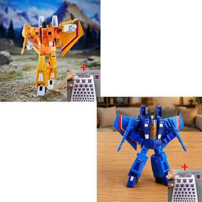 New JCS SS86 Starscream Action Figure KO Transformation Seekers G1 Skywarp Thundercracker Figures 18cm Collection Model Toys