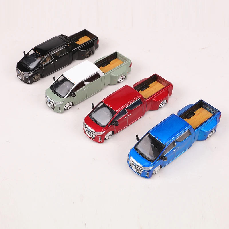 GCD 1:64 NATS Alphard Super Dually Alloy Model Car