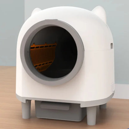 smart cat litter box Fully automatic, APP control, 80L super large space smart cat toilet, removable and washable cat litter box